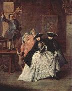 Pietro Longhi The Charlatan, oil painting reproduction